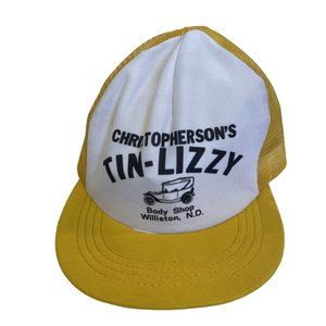 Christopherson's Tin-Lizzy Body Shop Williston, ND Trucker Ball Cap Snapback Hat